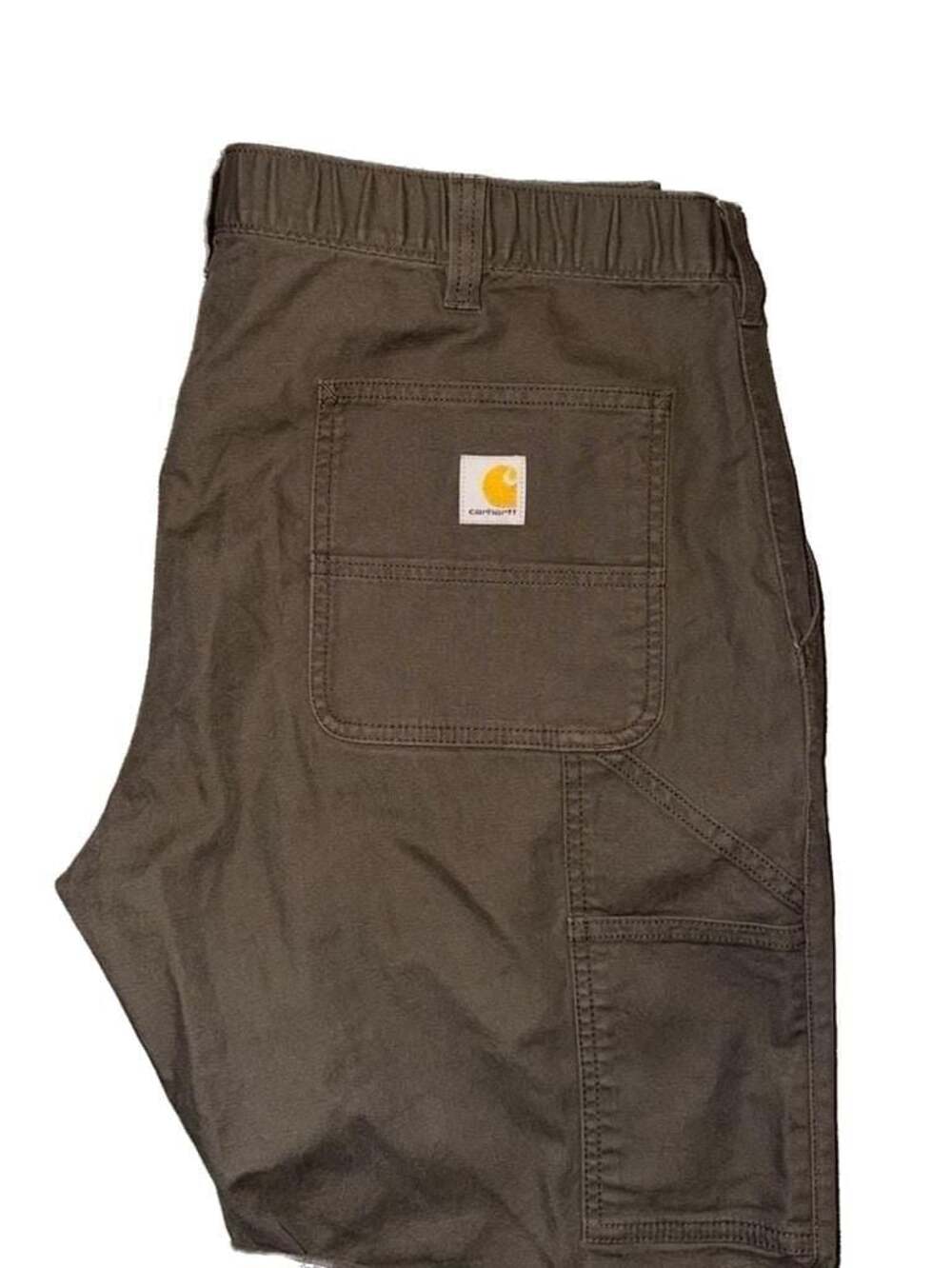 Carhartt Men's Relaxed Fit Tapered Rigby Joggers Dark Coffee Size 36 Short - Picture 2 of 6